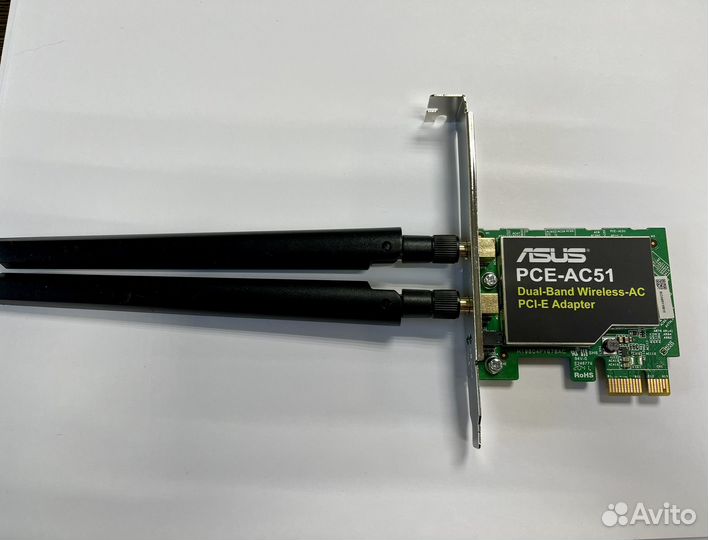 Wifi адаптер pci-e asus ac51