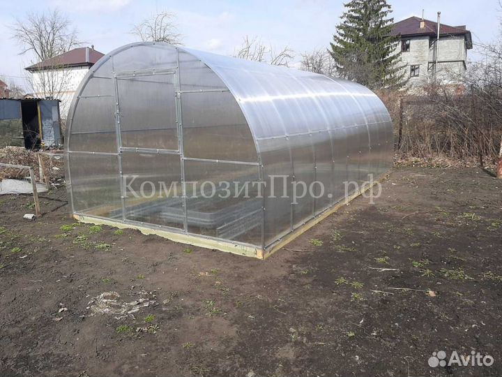 Теплица Усиленная 3х10 Дуги через 65см