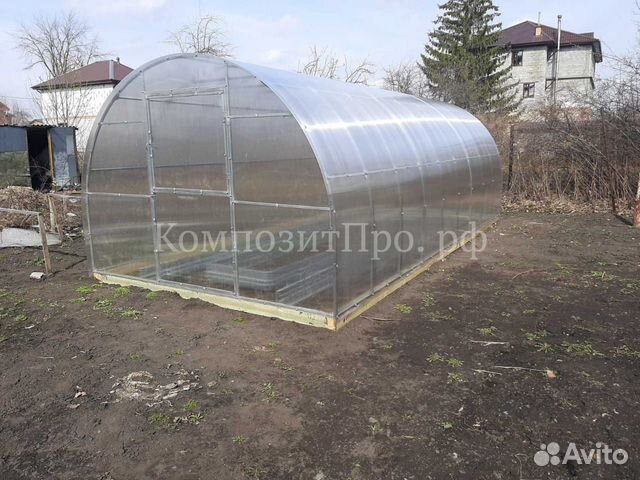 Теплица Усиленная 3х10 Дуги через 65см