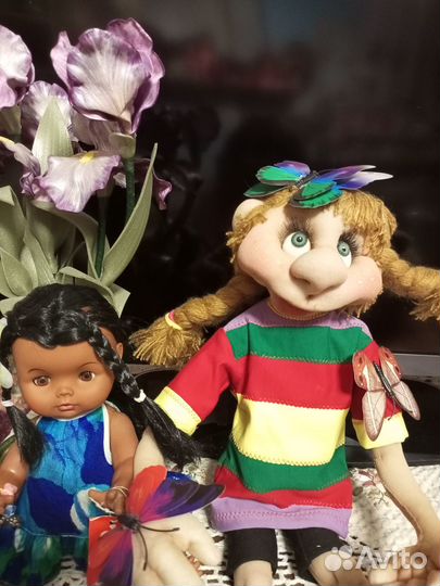 Интерьерная кукла ручной работы.Игрушка