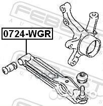 Рычаг нижний Opel Agila, Suzuki Wagon R+ all 97