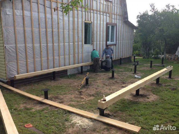 Строительство террас под ключ