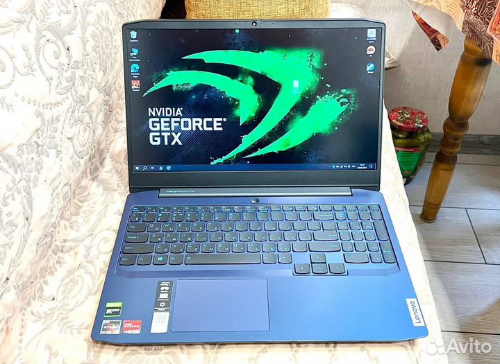 Игровой Lenovo GTX 1650/120гц