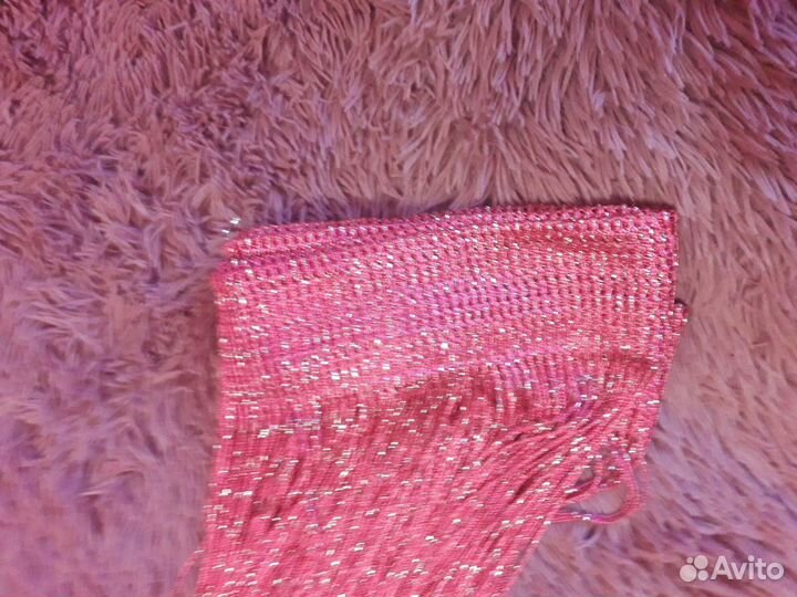 Кисея нитяная штора