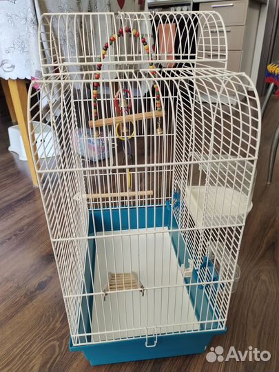 Клетка для волнистого попугая и др. мал. птичек