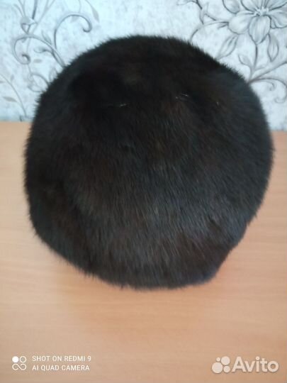 Шапка норковая женская