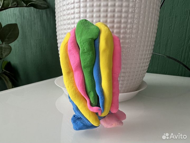 Пластилиновые фигурки. Кукла монстрик