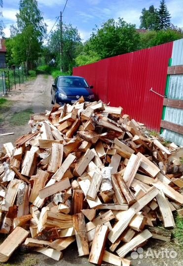 Дрова Березовые в укладку любого объема