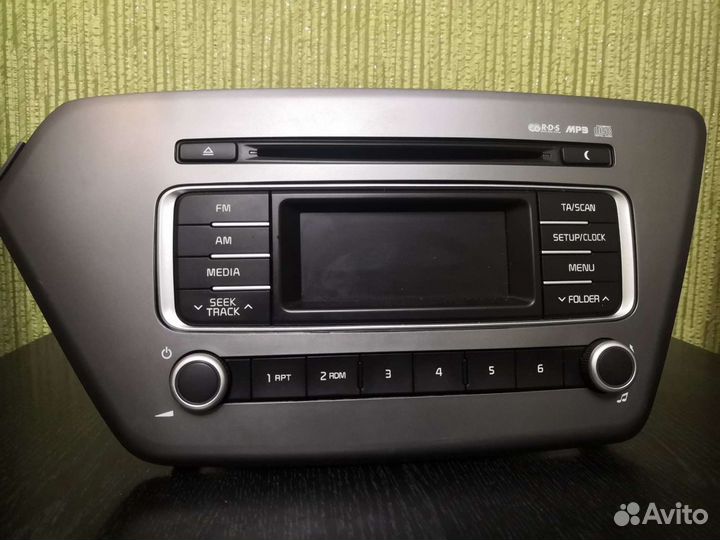 Автомагнитола на Kia Rio 3 рейсталинг