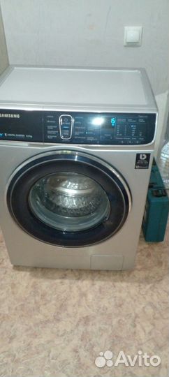 Стиральная машина samsung ecobubble WW80K62E61sdlp