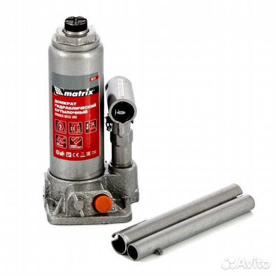 Домкрат гидравлический бутылочный Matrix 50773, 2