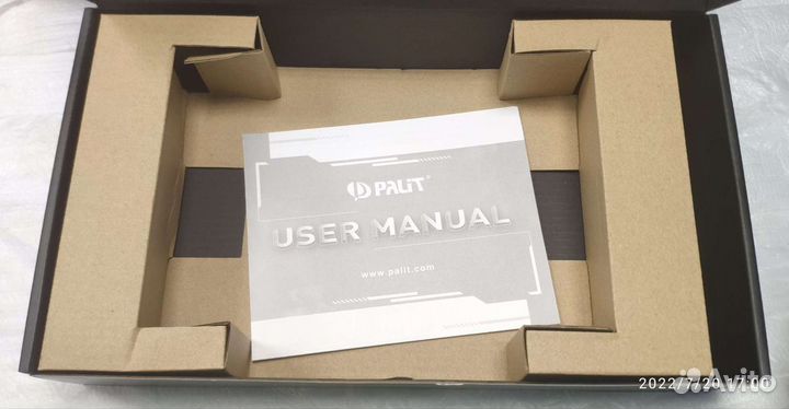 Новая коробка от Видеокарты Palit GTX 1050ti