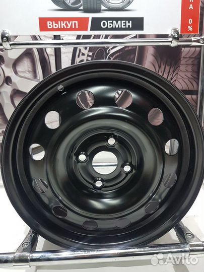 Штампованные диски R16 Trebl X40051 P black