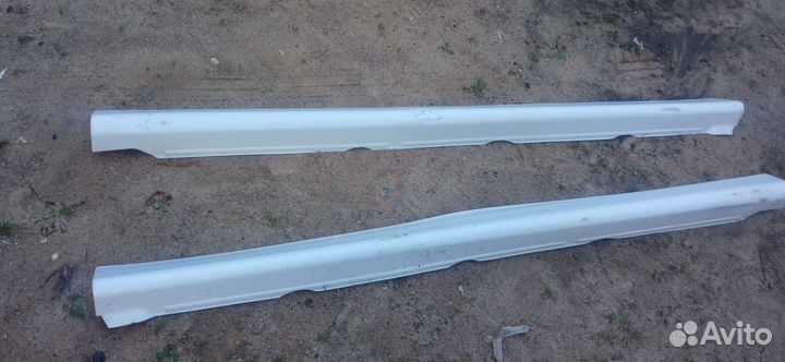 Накладки порогов skoda A5