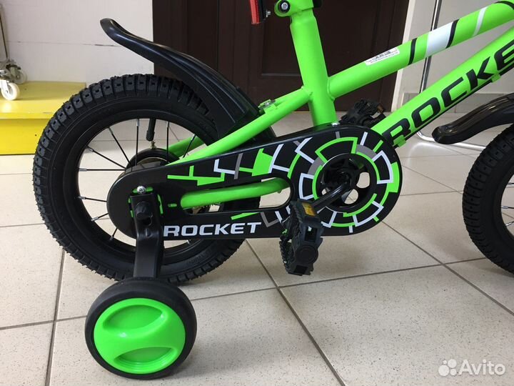 Велосипед детский 2-х колесный 12д rocket