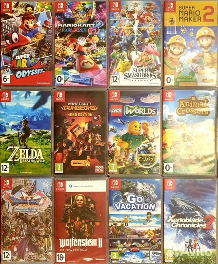 Игры для Nintendo Switch (обновлено 12.07.23)