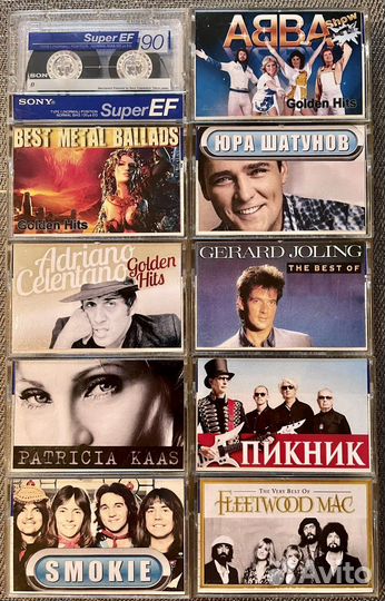 Кассеты с записями