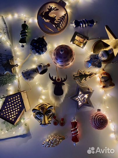 Новогодние украшения ручной работы