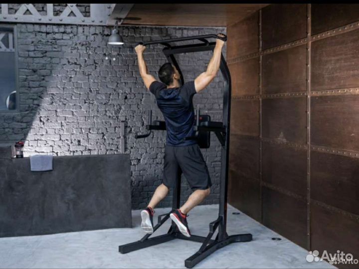 Турник 3 в 1, брусья, пресс тренажер, новый