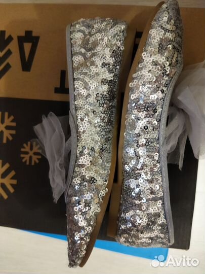 Балетки праздничные 31 размер