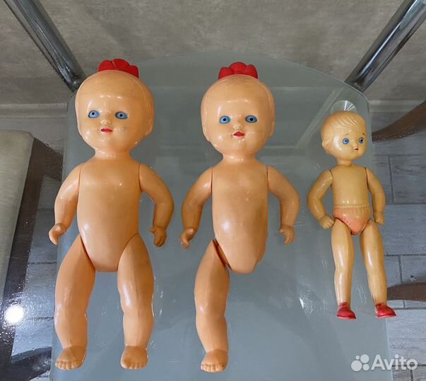 Куклы целлулоид СССР Клеймо Штурвал