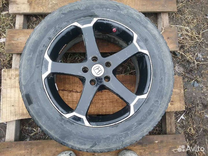 Литые диски r18 5x114 3 с резиной бу