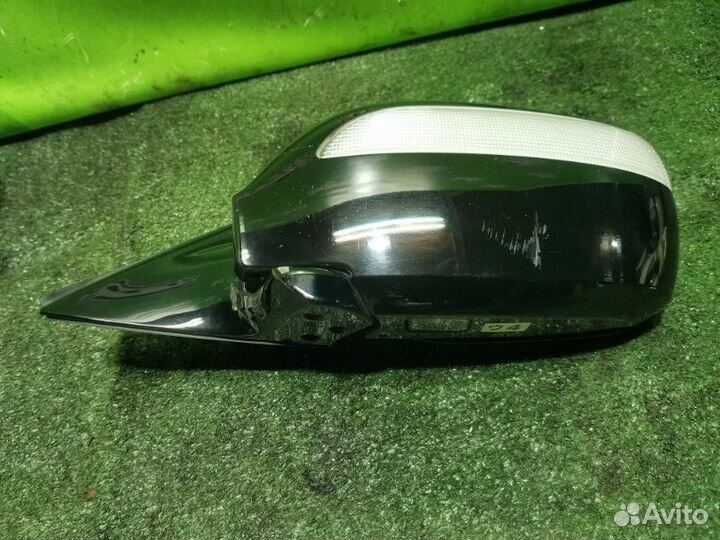 Зеркало nissan president PGF50 VK45DE 2006 Перед. Лев. черный KH3