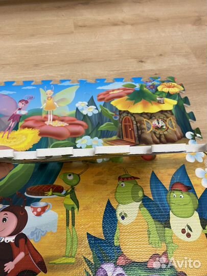 Развивающие коврики-пазлы