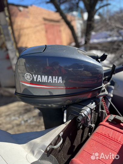 Лодочный мотор yamaha 9,9 прицеп+ лодка