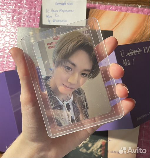 Wanna one/park Jihoon/blank or black/пак джихун