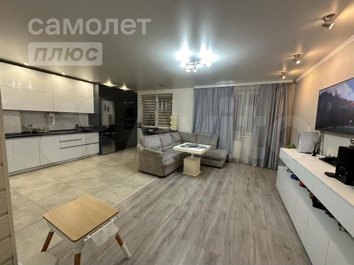 2-к. квартира, 76,1 м², 6/9 эт.