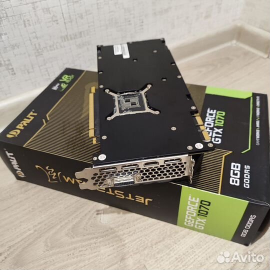 Видеокарта Palit JetStream GTX 1070 8 Гб