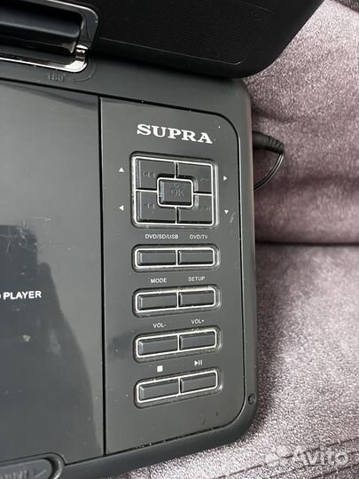 Портативный DVD видеопроигрыватель supra