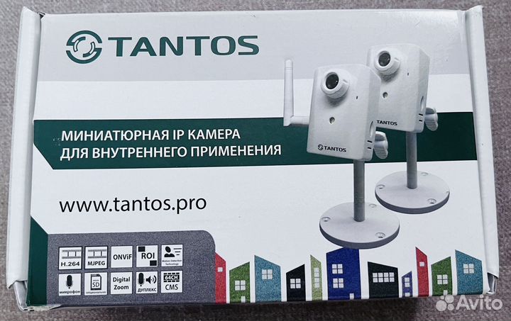 Ip камера видеонаблюдения tantos