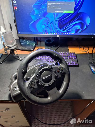 Игровой руль Defender Forsage Drift GT