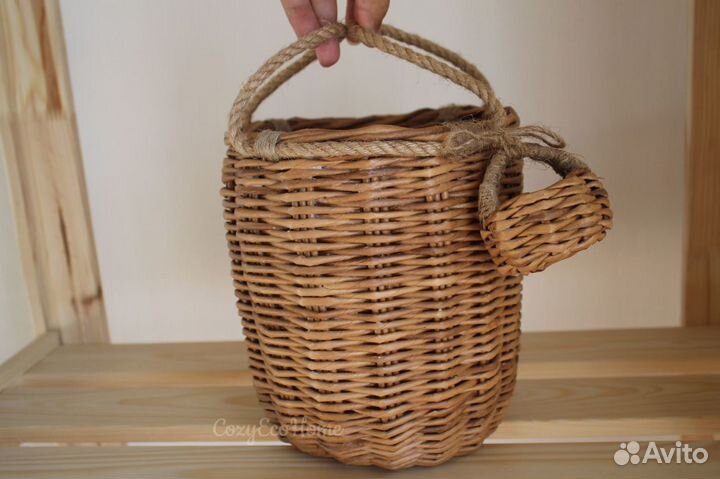 Корзина плетеная