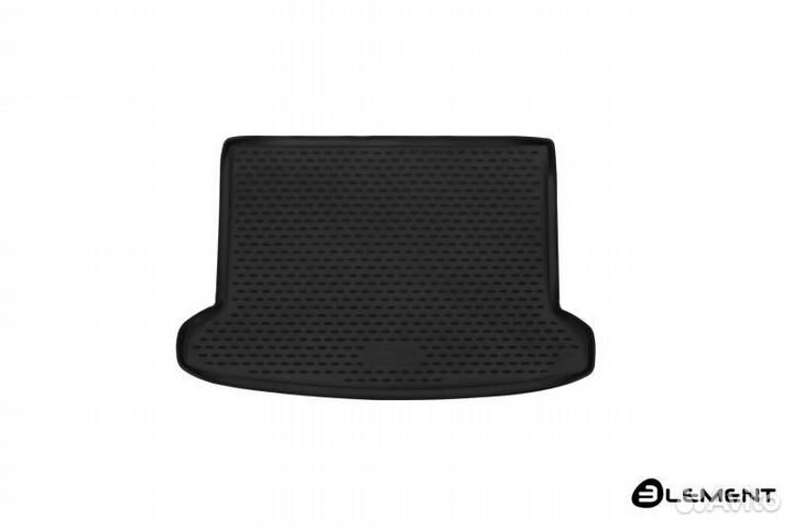 Коврик в багажник kia rio, 2017, x-line, 1 шт. (по