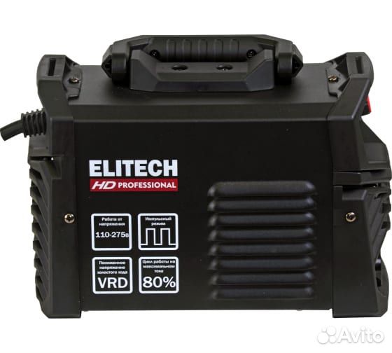 Инвертор elitech WM 160 pulse (160 А; 5 кВт)