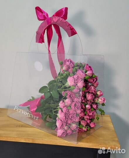 Цветы в сумке Новинка 2023