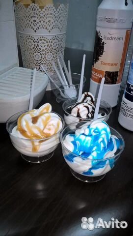 Заказ мягкого мороженого на мероприятие