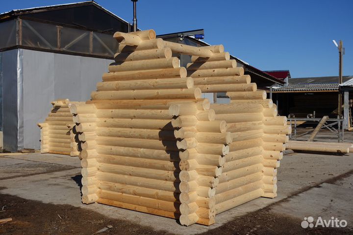 Сруб из бревна