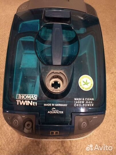 Пылесос Thomas Twin t1 aquafilter 1600w 788550