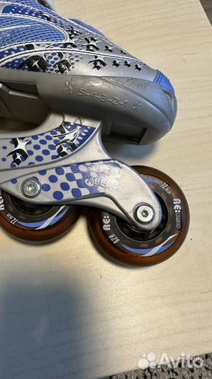 Ролики детские раздвижные Re:action р-р34-37