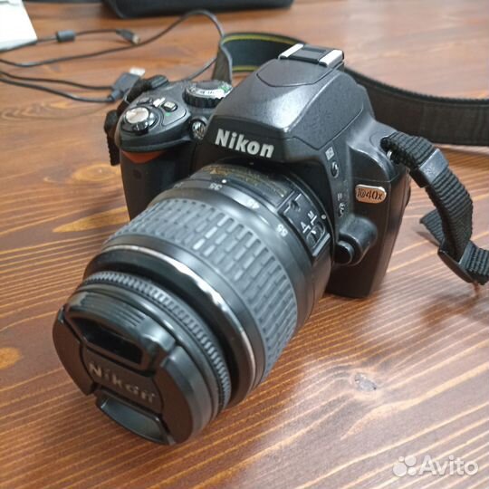 Зеркальный фотоаппарат nikon d40x