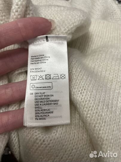 Шерстяной свитер hm zara arket cos Uniqlo