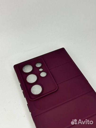 Чехол Samsung S24 Ultra противоударный с бортом