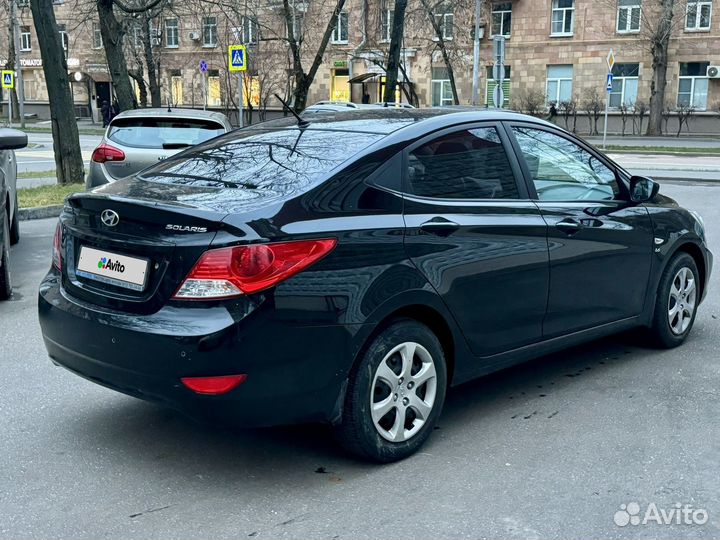 Hyundai Solaris 1.6 AT, 2011, 128 500 км
