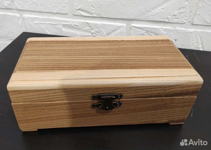 Шкатулка деревянная