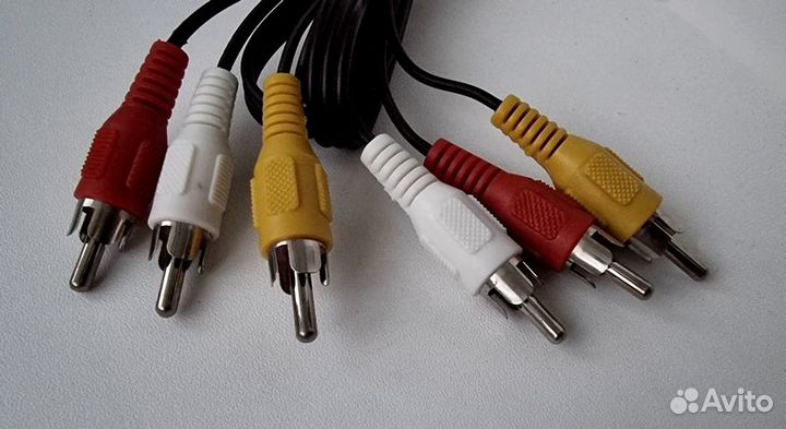 Аудио-видео кабель 3RCA - 3RCA