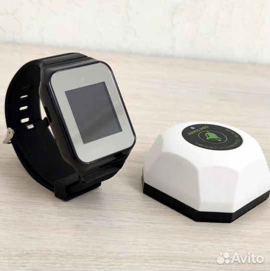 Беспроводная система/кнопка вызова официанта часы